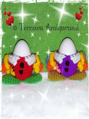 cover image of crochet pattern Egg-cup